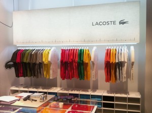 Abat-jour Rectangle et Polos pour Lacoste