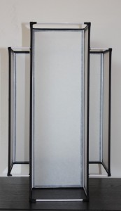 Carcasse abat-jour Double Ecran Rectangle