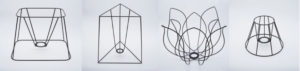 les formes de carcasses d'abat-jour