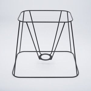 abat-jour rectangle coins ronds