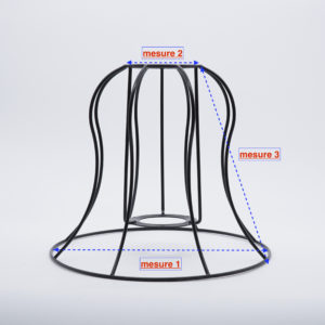 mesurer la carcasse clochette simple