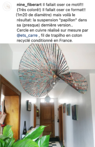 Suspension Ninefaberart