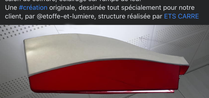 Bateau Étoffe et lumière