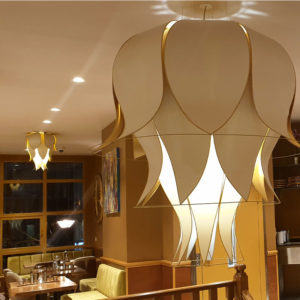 Abat-jour Fleur-geante-suspension