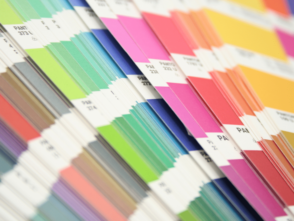 nuancier de couleurs